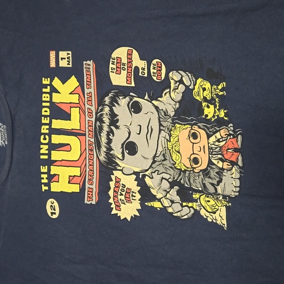 (A) Hulk Pop Funko Grapic Tee - Picture 1 of 4